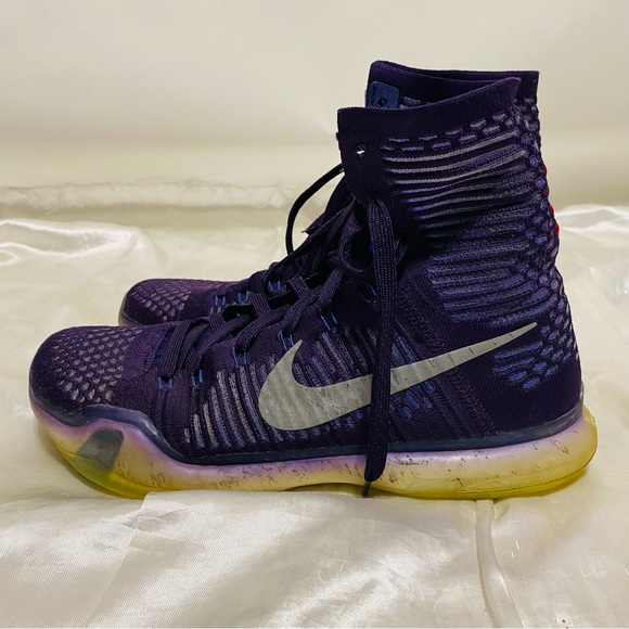 Nike Other - Nike Kobe 10 Elite High Purple Sneakers Size 11